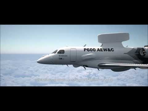 IAI ELTA and EMBRAER P600 AEW Airborne Early Warning