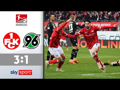 Späte Erlösung für die Roten Teufel! | 1. FC Kaiserslautern - Hannover 96 | Highlights 2. Bundesliga