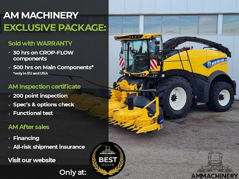 2018 New Holland FR780 forage harvester for sale @AMMachineryBV