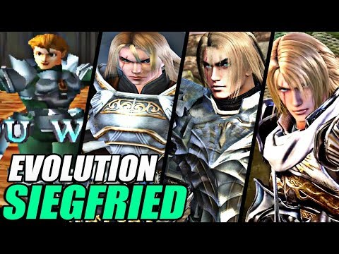 Evolution of Siegfried from SoulCalibur (1995-2018)