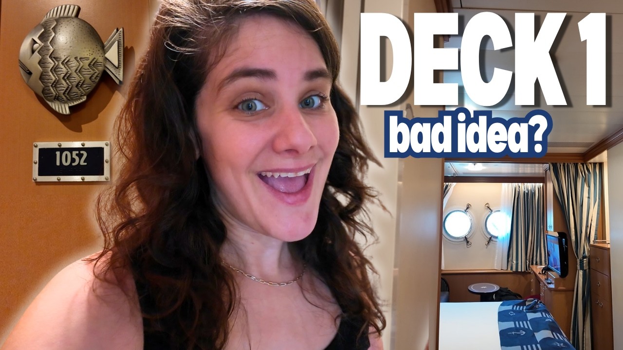 I Stayed in a Deck 1 Stateroom on the Disney Magic (1052) So You Don't Have To