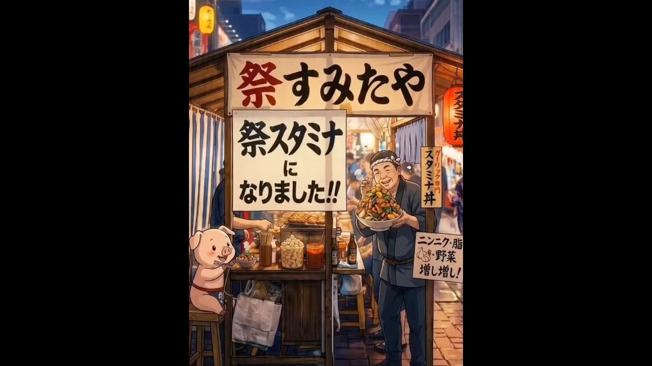 祭すみたやが祭スタミナに！？　#エイプリルフール