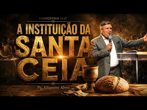 A INSTITUIÇÃO DA SANTA CEIA  Pr. Altamiro Alves