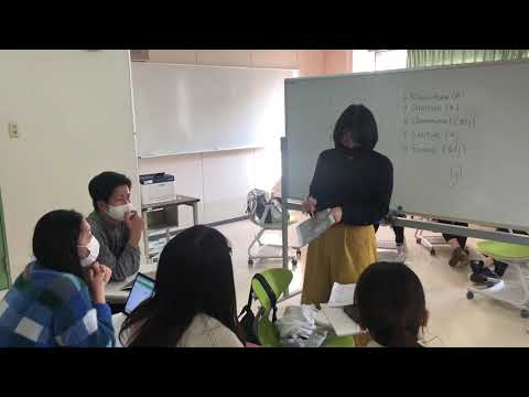 【授業の様子】オンライン海外研修 "Study Abroad on Campus"