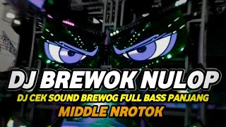 Download lagu DJ CEK SOUND BREWOG TERBARU 2026 FULL BASS PANJANG HOREG NULUP mp3