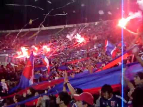 "U de Chile vs Colo Colo" Barra: Los de Abajo • Club: Universidad de Chile - La U • País: Chile