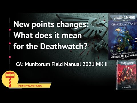 Space Marines points changes and what it means for the Deathwatch: Chapter Approved 2021 MKII
