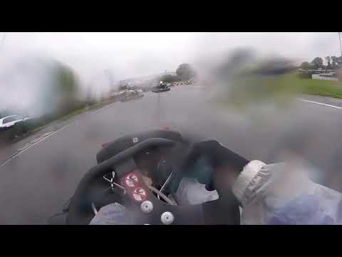 2019 Club 100 Lightweight Sprints Round 6 Rye House Heat 11 (Race 3) Karting Onboard