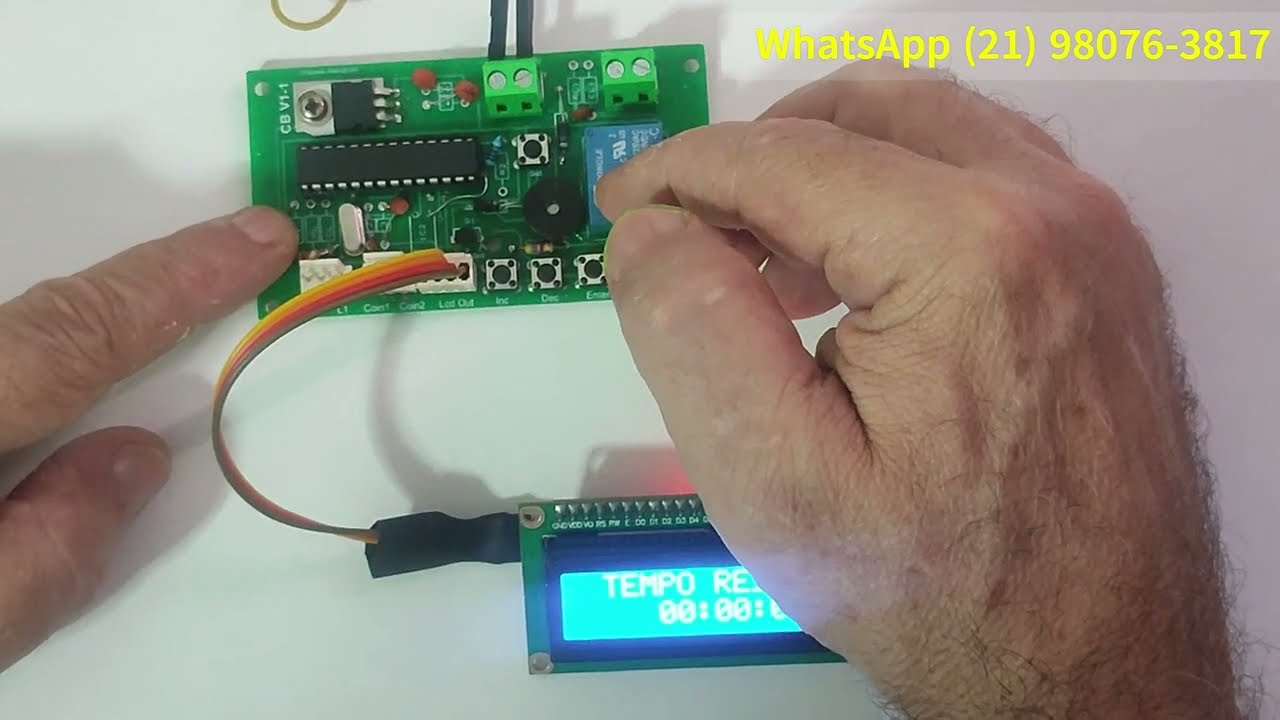 Temporizador Fliperama, Games, JukeBox, Vending Banhos, Noteiro,PIX  até 12 horas de Temporização.