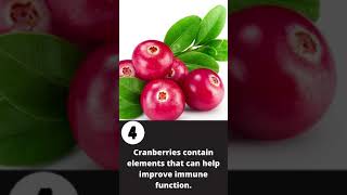 6 AMAZING HEALTH BENEFITS OF CRANBERRIES YOU NEVER KNEW #shorts