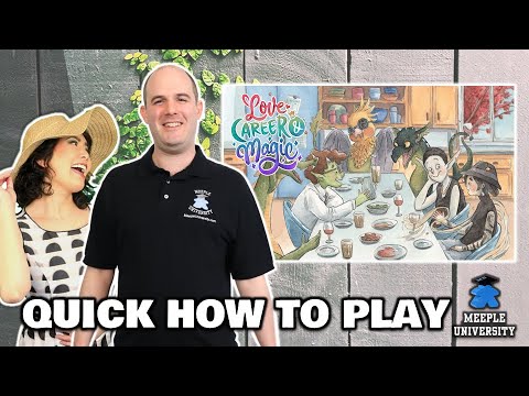 Love Career and Magic - Like a reality TV show with mythical DnD characters