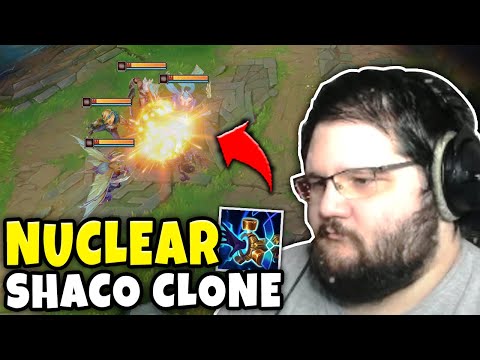 THIS IS WHAT THE PERFECT SHACO CLONE BOMB LOOKS LIKE!! (MELT EVERYONE) - Pink Ward Shaco