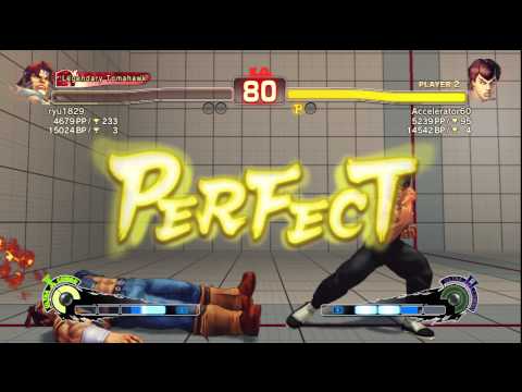 ryu1829 [T. Hawk] vs. Accelerator60 [Fei Long] | SSF4 AE