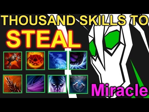 Dota 2 Miracle Rubick: Thousand Skills to STEAL
