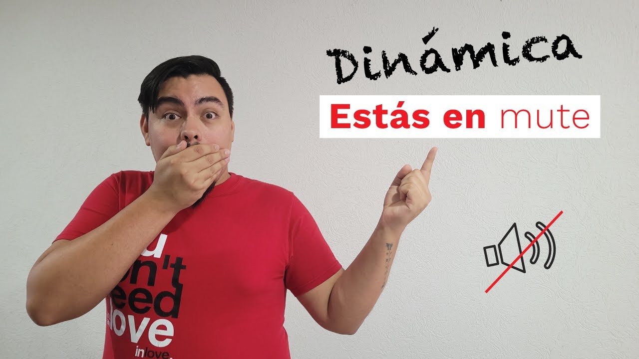 Fun virtual activity - You're on mute | Zoom / Meet / Teams