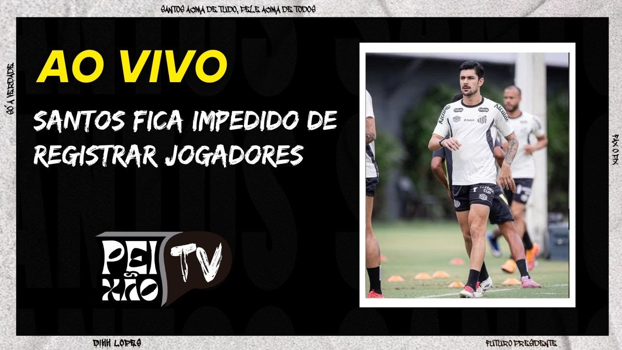 SANTOS SOBRE TRANSFER BAN/ NEYMAR TITULAR/ ZÉ RAFAEL DE VOLTA