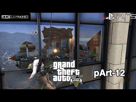 GTA 5 | PS5 Gameplay walkthrough Part-12| Next Gen version| FIDELITY MODE | RAY TRACING | 4K-HDR NEW
