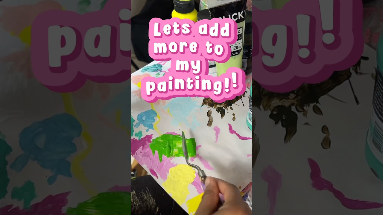 Lets add more to this #painting  #whimsical #art