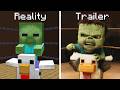 Minecraft Movie Trailer Vs Reality
