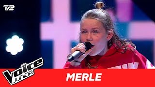 Merle | &quot;Gi&#39; mig Danmark tilbage&quot; af Natasja | Kvartfinale | Voice Junior 2017