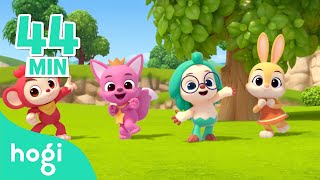 Download lagu Walking Walking and More |  Compilation | Hogi's Sing Along | Kids Nursery Rhymes | Pinkfong & Hogi mp3
