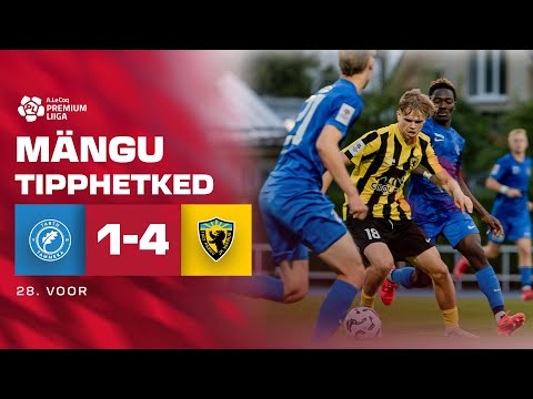 Tartu JK Tammeka - Pärnu JK Vaprus I 1:4 I A. Le Coq Premium liiga 28. voor I 2025