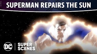 All-Star Superman - Superman Repairs the Sun | Super Scenes | DC