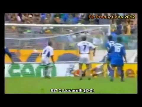 Serie A 1997-1998, day 02 Parma - Atalanta 2-2 (2 C.Lucarelli, Maniero, Strada)