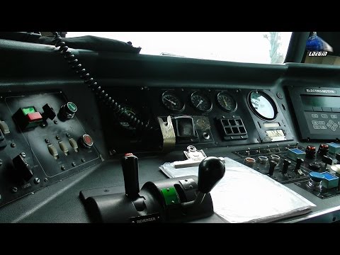 Cabview/Führerstandsmitfahrt Mecanic de Locomotiva pe EGM621/Locomotive Engineer on EGM621