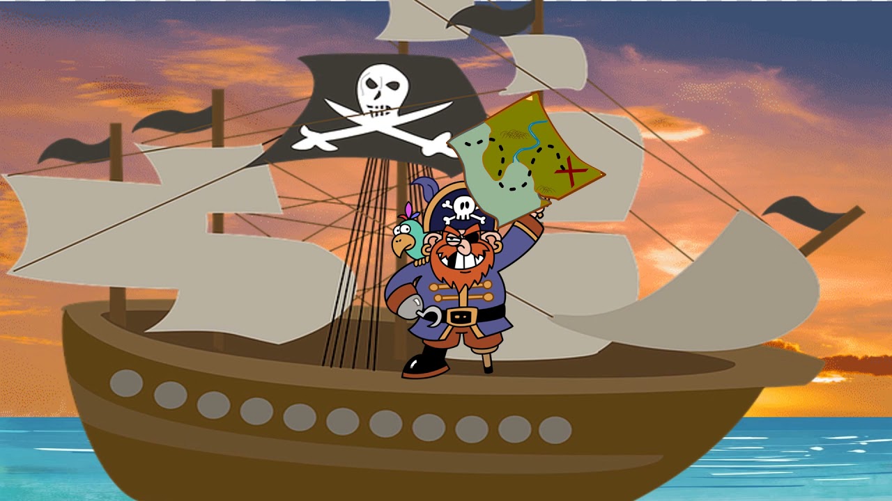 Cuento con valor El pirata Pata de palo en busca del tesoro perdido