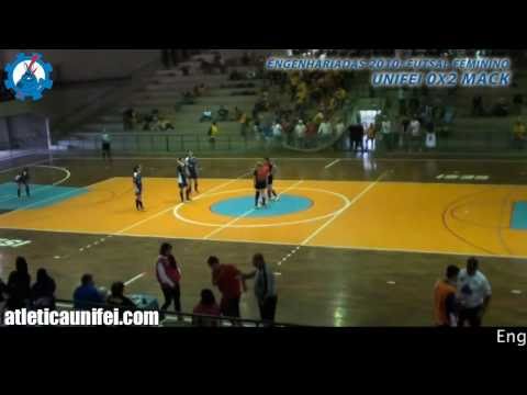 Engenharíadas 2010 Futsal Feminino: UNIFEI 0x2 MACK