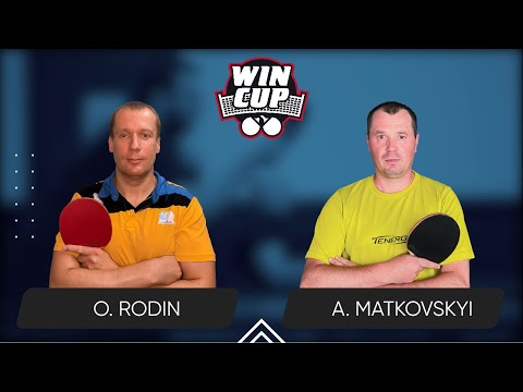 21:15 Oleksii Rodin - Andrii Matkovskyi West 4 WIN CUP 04.08.2024 | TableTennis WINCUP