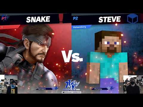 BSSP18 - Corey (Banjo, Steve) Vs. Jamajaro (Snake) - SSBU Winners Quarters