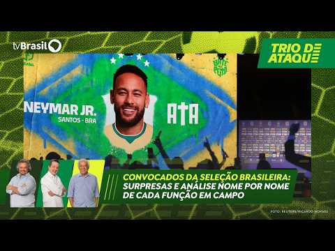 Trio de Ataque | Surpresas nos convocados da seleção brasileira para jogar a Copa do Mundo 2026