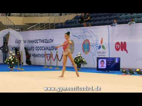 Milana Tyan (UZB) - Junior 05 - Asian Championships Astana 2016
