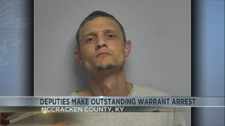 McCracken County Deputies make outstanding warrant arrest from suspicious person call
