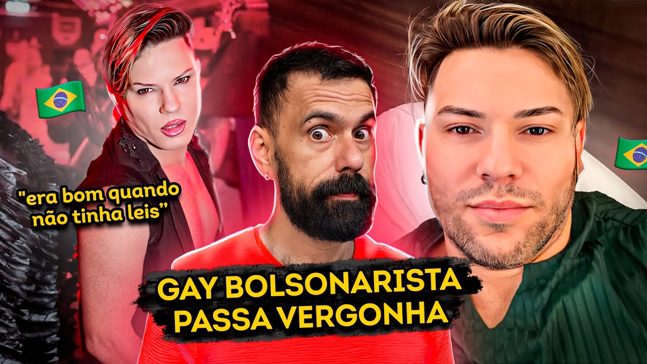 AMIGOS HÉTEROS SÓ GOSTAM DELE PORQUE ELE É PET E NÃO GOSTA DE LEIS PARA LGBTS