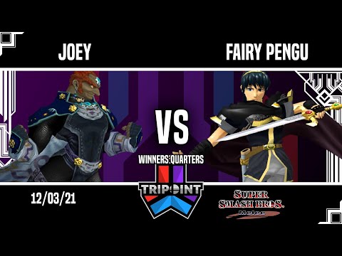 Tripoint Smash 123 - Winners Quarters - Joey(Ganondorf) vs Fairy Pengu (Marth)