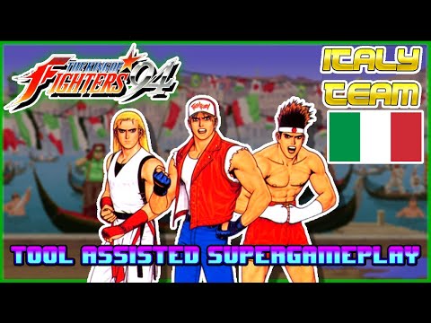 [TAS] The King of Fighters '94 Italy team (Fatal Fury team)