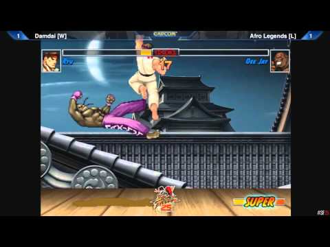 SF25th Anniversary Global SSFII Turbo HD Remix Grand Finals - Damdai vs. Afro Legends
