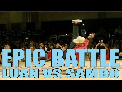 EUROBATTLE 2013 Final bboy 1 on 1 Sambo x Luan v Luan