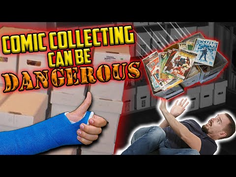The Many Dangers of Comic Book Collecting | Weirdest & Funny Comic Injuries ft. Golden Age Guru