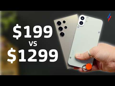 Cheap vs Expensive phone - CMF Phone 1 vs Galaxy S24 Ultra!