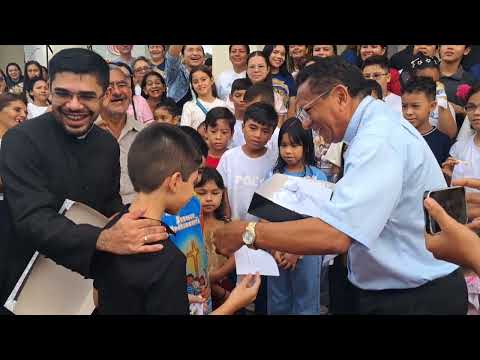 PRIMEIRA VISITA PASTORAL DE DOM MANOEL DE OLIVEIRA na PARÓQUIA DE SÃO SEBASTIÃO em IGARAPÉ-AÇU!