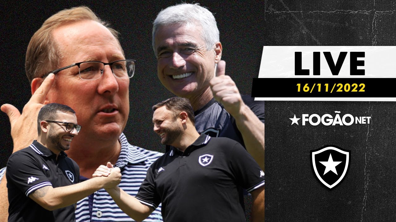 LIVE | Como Botafogo está trabalhando nos bastidores? Luís Castro interessa ao Corinthians?