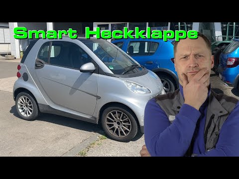 Wie öffnet man eine defekte Smart-Heckklappe?