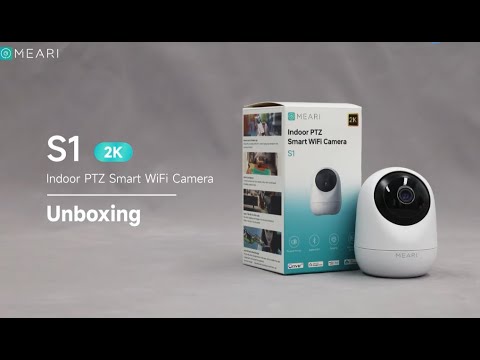 Unboxing-Indoor PTZ Smart WiFi Camera
