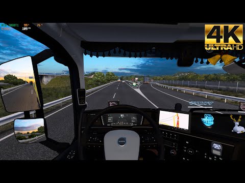 Euro Truck Simulator 2 ➤ Enhanced Graphics 2.1.3 | Bilbao to Zaragoza Gameplay 4K60FPS
