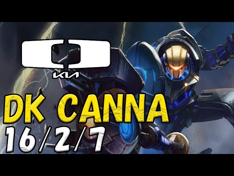 DK Canna ジェイス(Jayce) VS ケネン(Kennen) TOP patch 13.7 KR RANK
