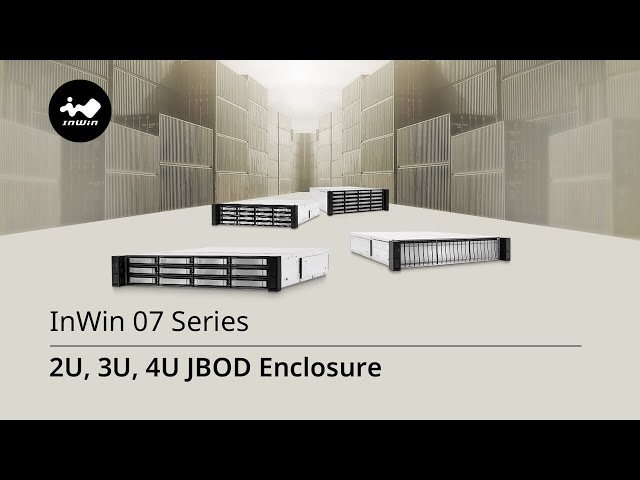InWin 07 Series 2U,3U,4U JBOD Enclosure